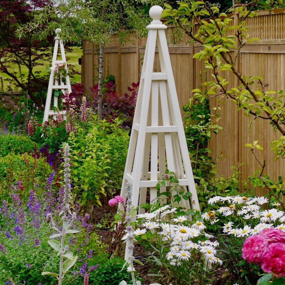 Sweet Pea Design Garden Obelisk