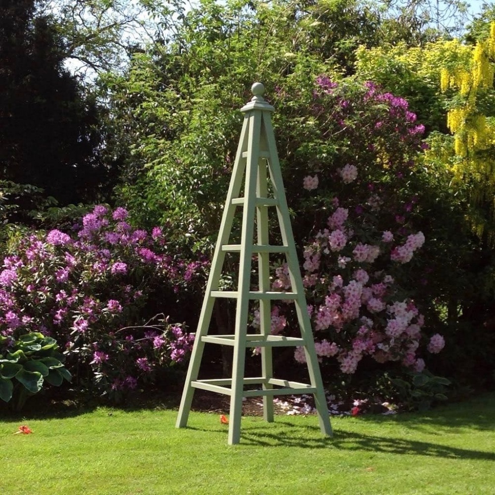Large Wooden Garden Obelisk